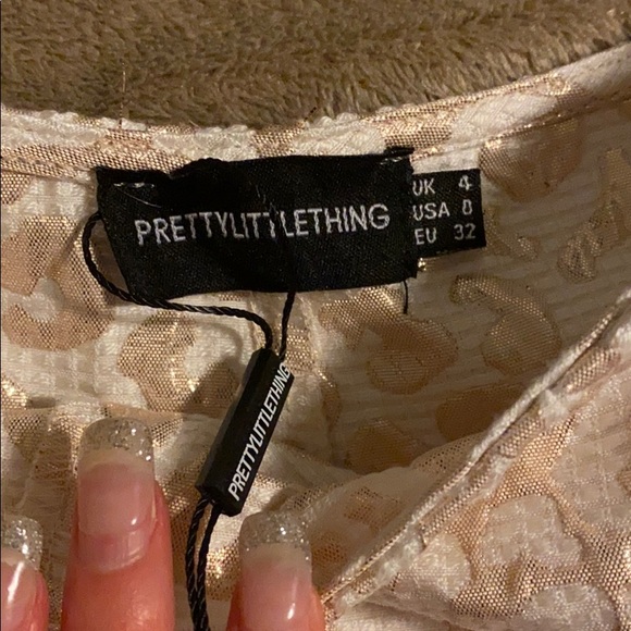 ❌SOLD ON MY CURTSY ❌ PLT Gold Cheetah Two Piece - Picture 7 of 11